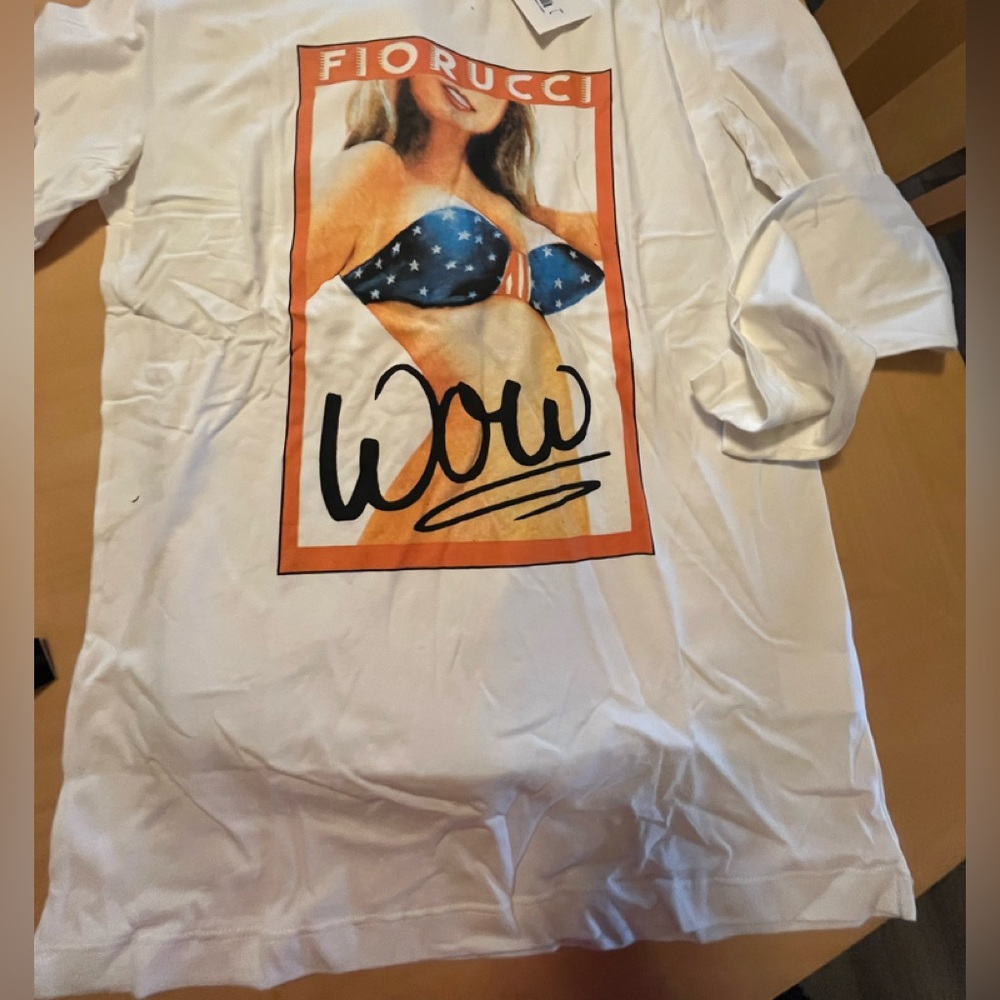 NWT, Fiorucci WOW T-Shirt. Very nice quality tshirt
